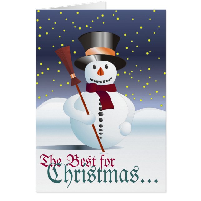 Cartão Frohe Weihnacht (Frente)