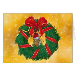 Cartão Frota de Natal de Chips Bonitos