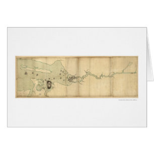 Cartão Frota do senhor Collyer no mapa do rio de