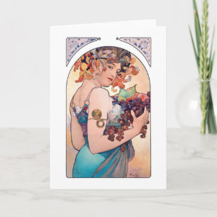 Cartão Fruta, Mucha