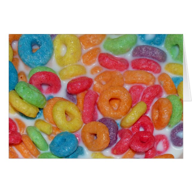 Cartão Frutado Cereal (Frente Horizontal)