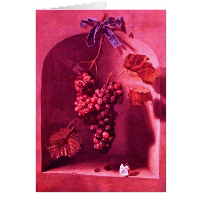 Cartão FRUTAS DA SEASON - Fúchsia castanha-PROSPERITY, co (Frente)