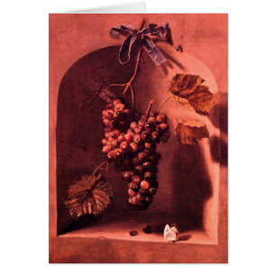 Cartão FRUTAS DA SEASON - PROSPERITY cor-de-rosa vermelha