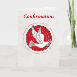 Cartão Frutas de confirmação da aguardente