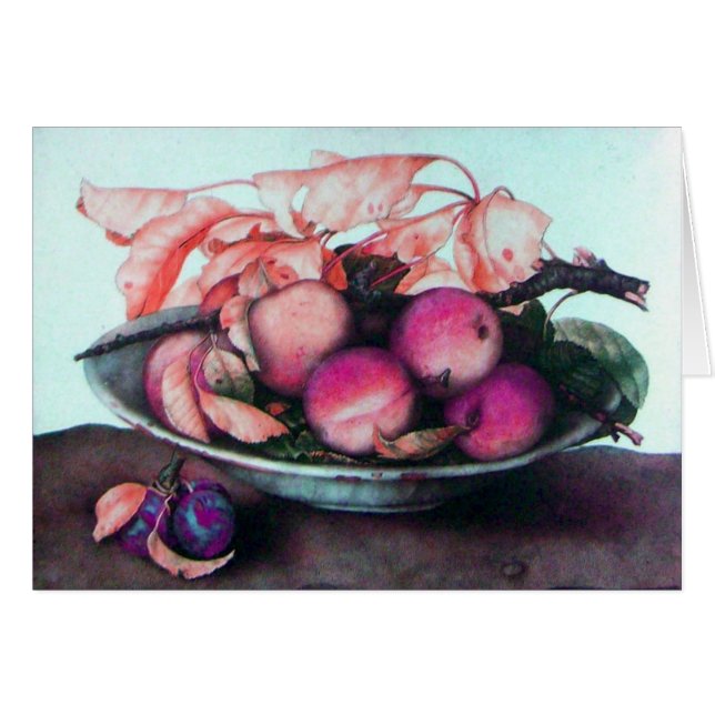 CARTÃO FRUTAS/PÊSSEGOS E PRUNAS DA SEASON (Frente Horizontal)