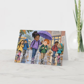 Cartão Fruto do Espírito: Amor Infantil