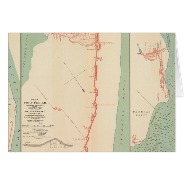 Cartão Ft Fisher (Frente Horizontal)