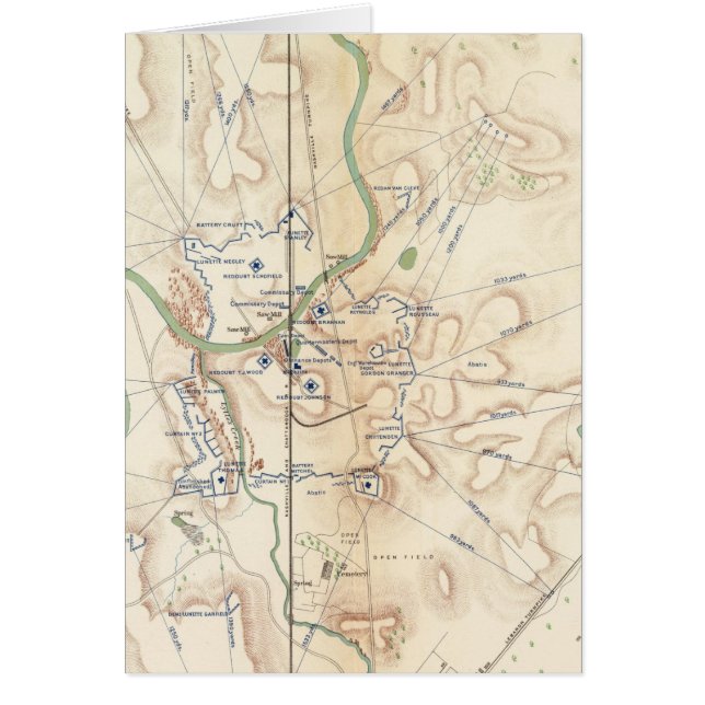 Cartão Ft Rosecrans, Tenn (Frente)