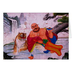 Cartão Fu Hu Luohan