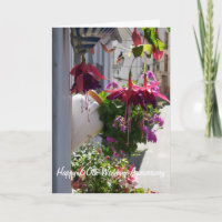 Fuchsias Personalizou 60º Aniversário de Casamento