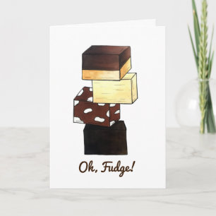 Cartão Fudge! Desculpe Esqueci Seu Farol De Aniversário.