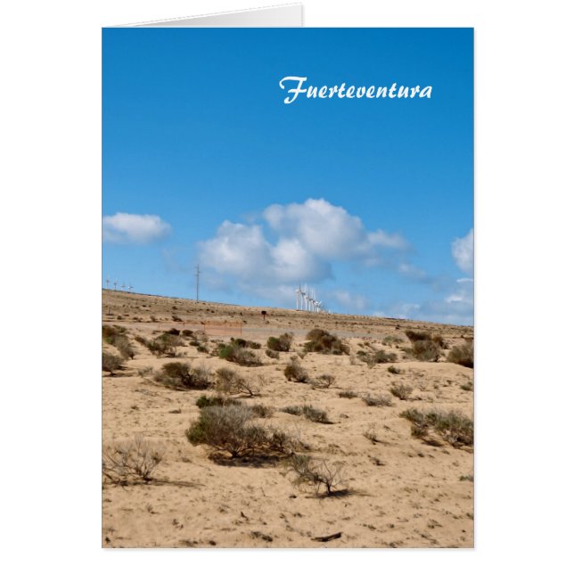 Cartão Fuerteventura (Frente)
