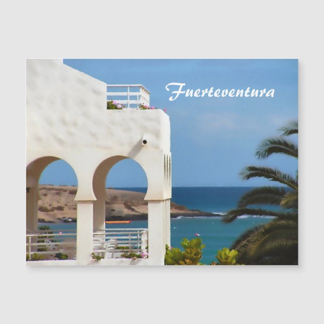Cartão Fuerteventura (Frente)