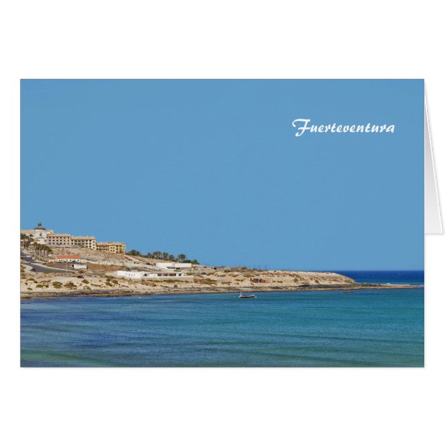 Cartão Fuerteventura (Frente Horizontal)
