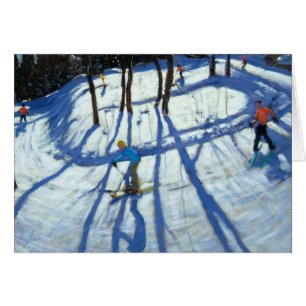 Cartão Fuga de enrolamento Morzine