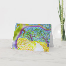 Cartão Fuga regional do parque da montanha de Taylor