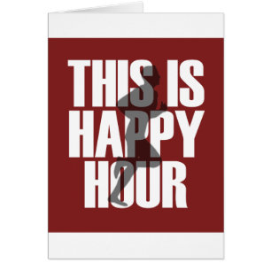Cartão Funcionar é happy hour