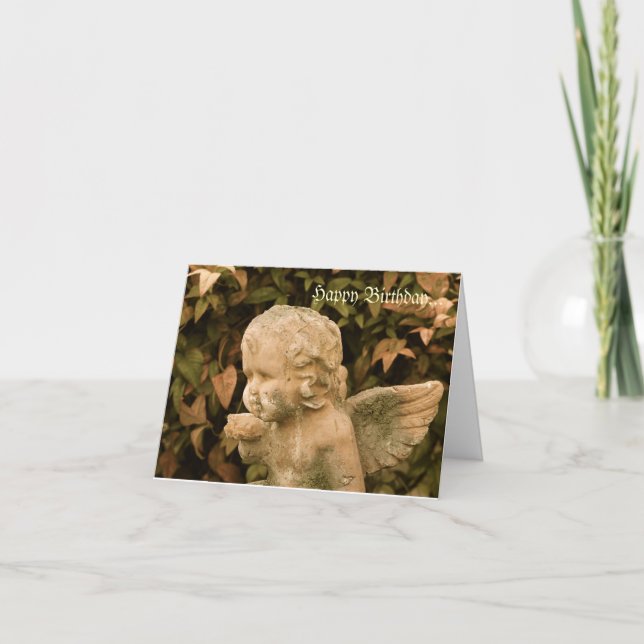 Cartão Funda um aniversário do beijo (Frente)