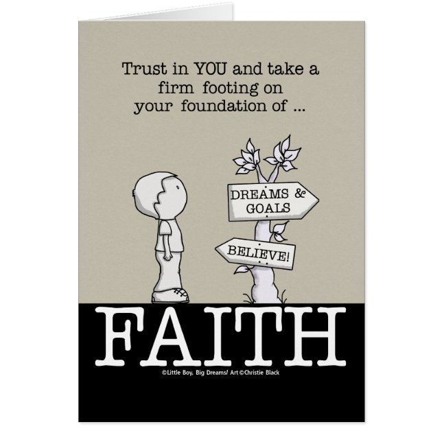 Cartão Fundação da Fé (Frente)