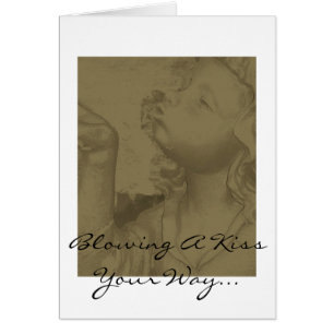 Cartão Fundindo um beijo