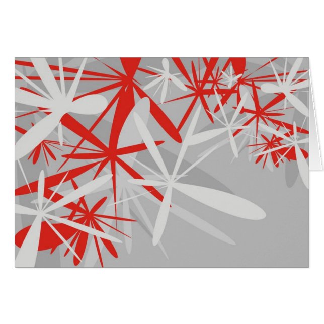 Cartão Fundo abstrato (Frente Horizontal)