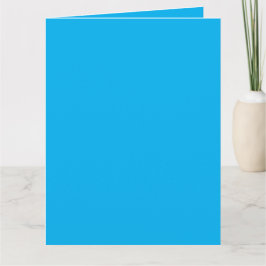 Cartão Fundo azul brilhante sólido com uma textura sutil