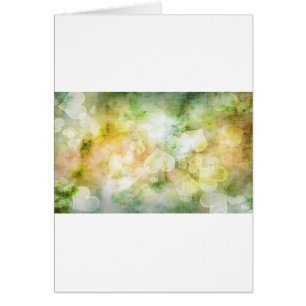 Cartão Fundo Colorido do Coração