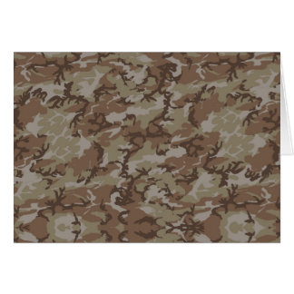 Cartão Fundo da Camouflagem do Deserto