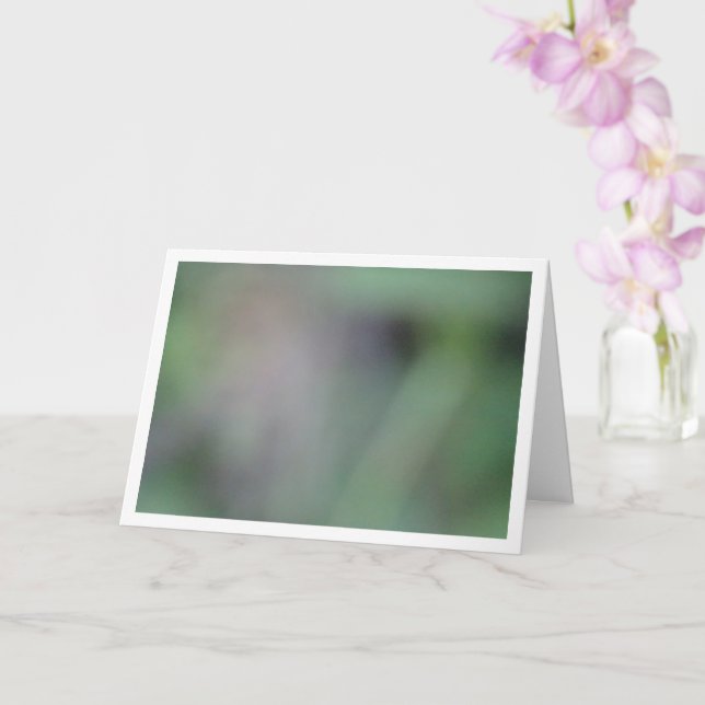 Cartão Fundo do desfoque verde (Orquídea)