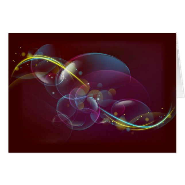 Cartão Fundo Exótico (Frente Horizontal)