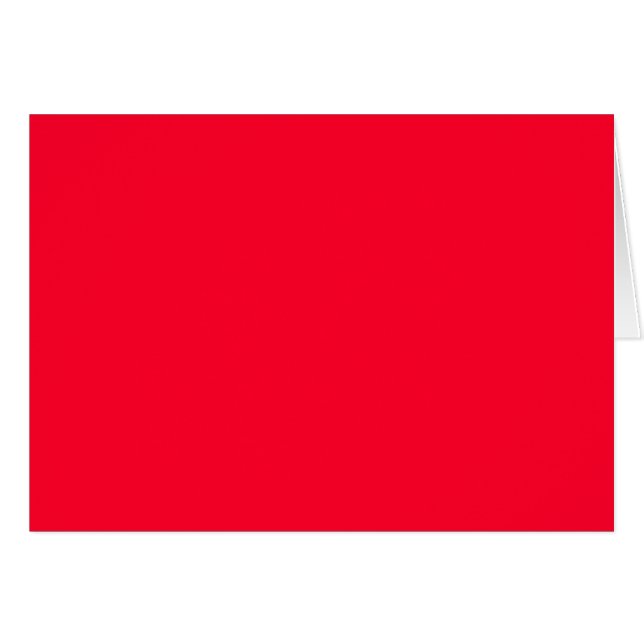 Cartão Fundo vermelho robusto (Frente Horizontal)