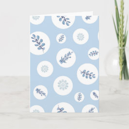 Cartão fundos de texturas com padrão de floco de neve bob