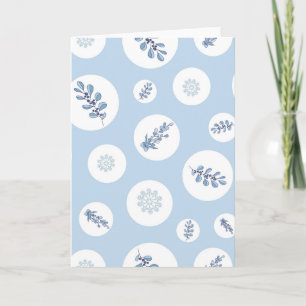 Cartão fundos de texturas com padrão de floco de neve bob