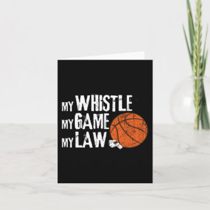 Cartão Funerário Ref Hoops - Referência de Basquete 1