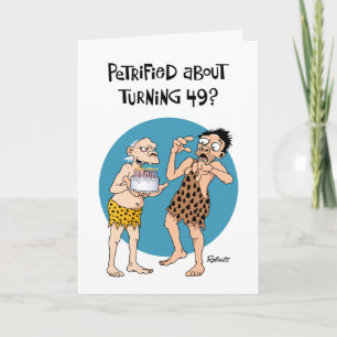 Cartão Funny 49th Birthday