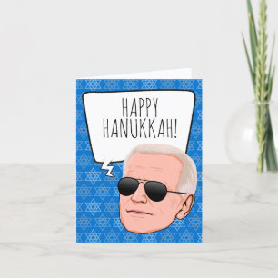 Cartão Funny Biden Hanukkah