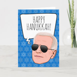 Cartão Funny Biden Hanukkah