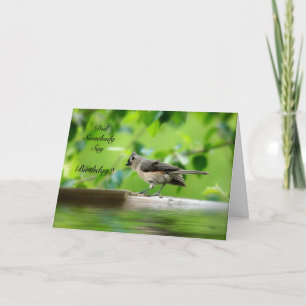 Cartão Funny Bird Birthday Card
