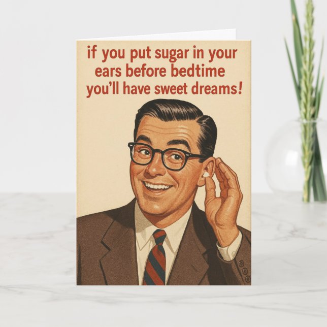 Cartão Funny Birthday card  (Frente)