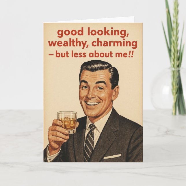 Cartão Funny Birthday card  (Frente)