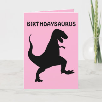 CARTÃO FUNNY BIRTHDAY DINOSAUR CARDS