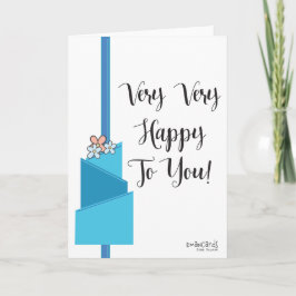 Cartão Funny Birthday Wishes Card