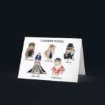 Cartão Funny Boss Birthday<br><div class="desc">Cartão engraçado e personalizável para um chefe.  Você pode mover os gatos,  alterar o texto,  as fontes e as cores das fontes.  Você poderia adicionar uma cor de fundo.</div>