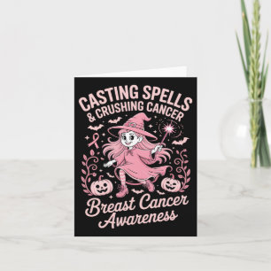 Cartão Funny Casting Spells E Cancer De Esmagamento Hal