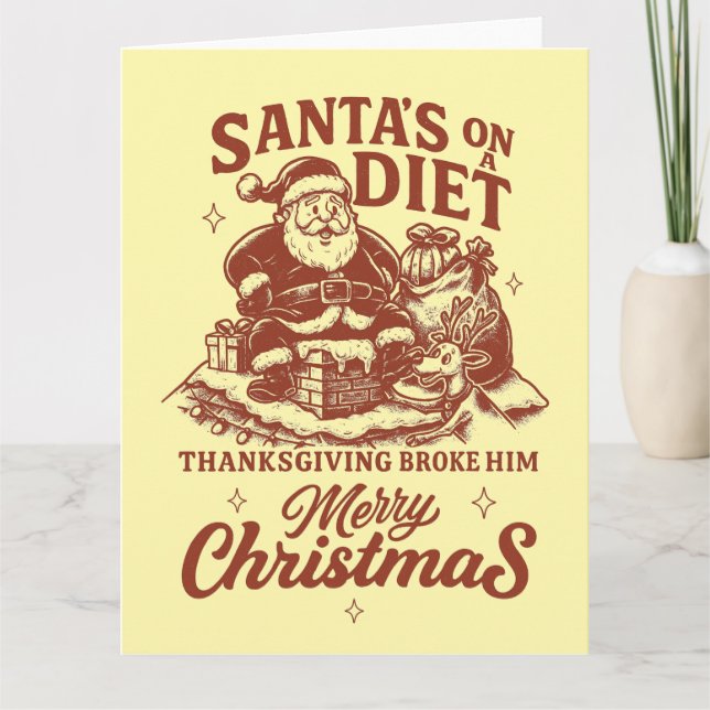 Cartão Funny Christmas  (Frente)