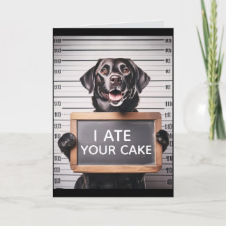 CARTÃO FUNNY DOG BRTHDAY GREETING CARD