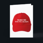 Cartão Funny Donald Trump MAGA Birthday<br><div class="desc">Engraçado Donald Trump Cartões de Aniversário e Artes Políticas Personalizadas e Presentes Políticos Personalizados do PolitiClothes.com & PolitiCardz.com Encontre os Presentes Políticos e Eleitos Mais Únicos, Incluindo: T-shirts Políticas, Autocolantes Políticos, Botões Políticos, Posters Políticos, Cartões Políticos, Mogs Políticos, Posters Políticos, Sinais Políticos e Muito Mais! Engrenagens políticas em: http://www.PolitiClothes.com Cartões...</div>