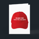 Cartão Funny Donald Trump MAGA Birthday<br><div class="desc">Engraçado Donald Trump Cartões de Aniversário e Artes Políticas Personalizadas e Presentes Políticos Personalizados do PolitiClothes.com & PolitiCardz.com Encontre os Presentes Políticos e Eleitos Mais Únicos, Incluindo: T-shirts Políticas, Autocolantes Políticos, Botões Políticos, Posters Políticos, Cartões Políticos, Mogs Políticos, Posters Políticos, Sinais Políticos e Muito Mais! Engrenagens políticas em: http://www.PolitiClothes.com Cartões...</div>