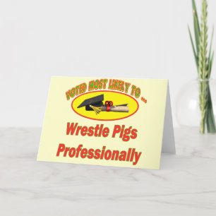 Cartão Funny Graduation T Shirts and Gifts