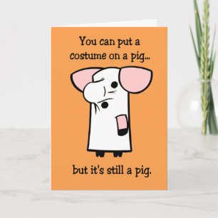 Cartão Funny Halloween card